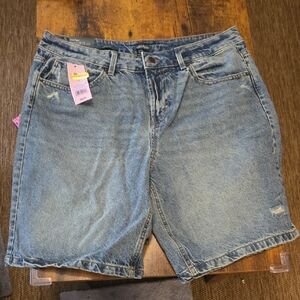 Wikld Fable Mid Rise Jean Shorts